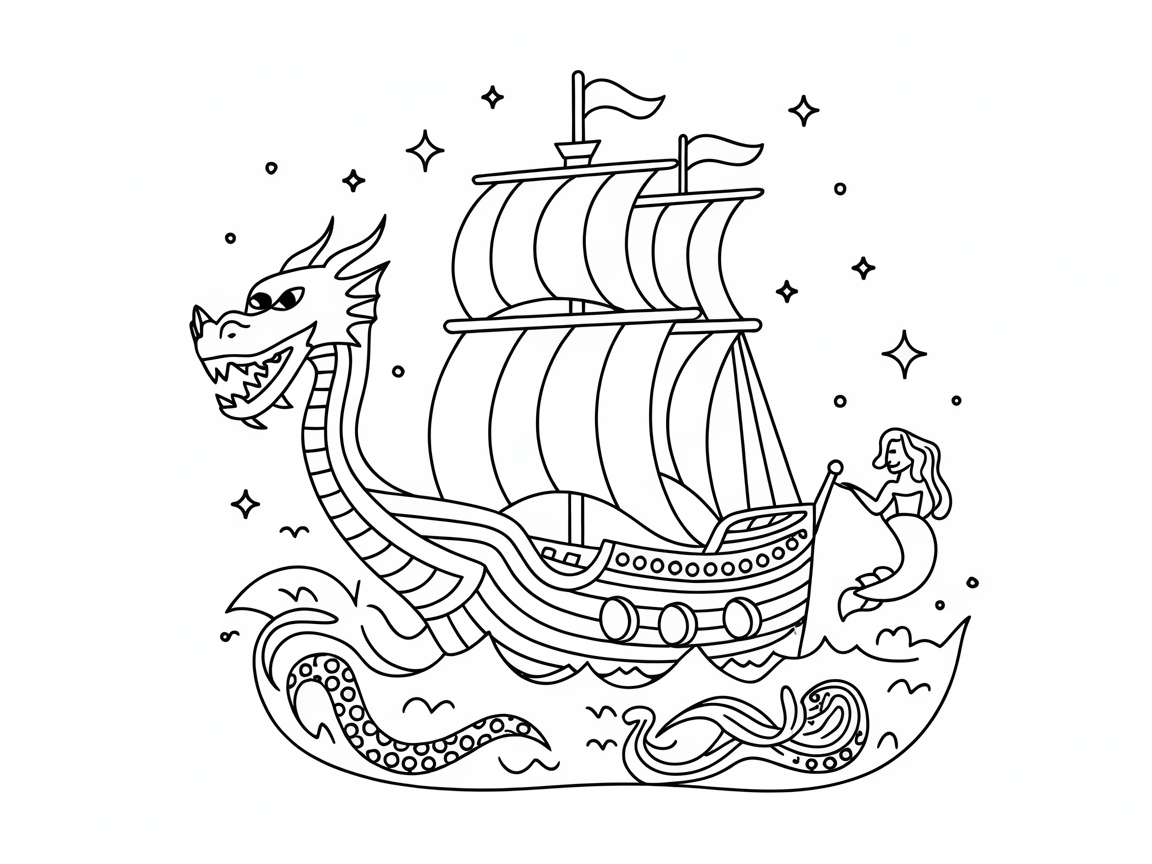 Set Sail on a Dragon Ship Adventure