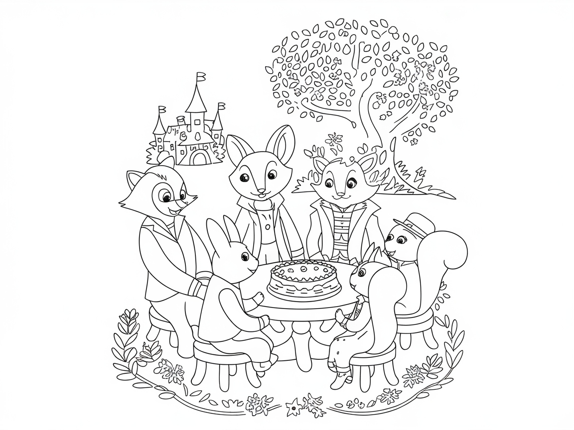 Celebrate with Woodland Friends at the Enchanted Tea Party