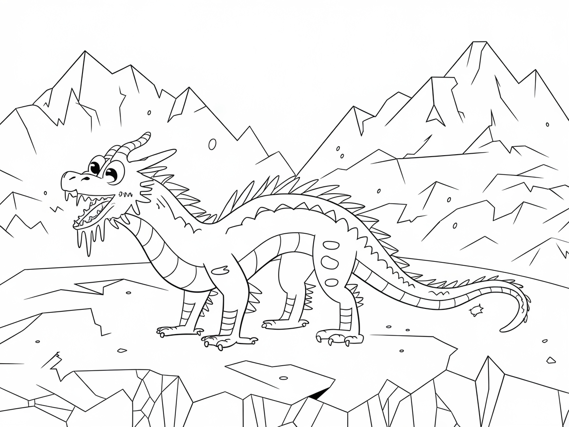 Explore the Peaks with This Playful Mountain Dragon