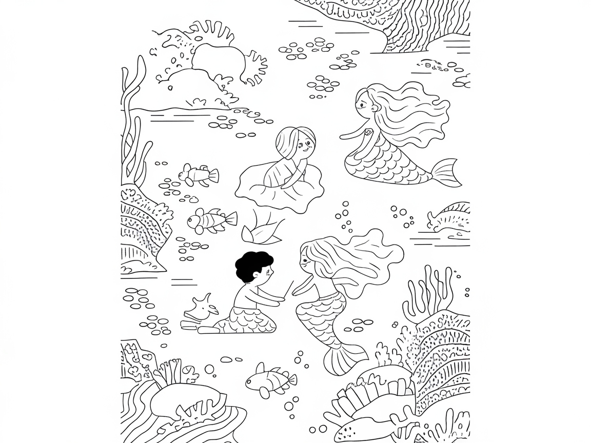 Dive Into an Underwater Mermaid Adventure