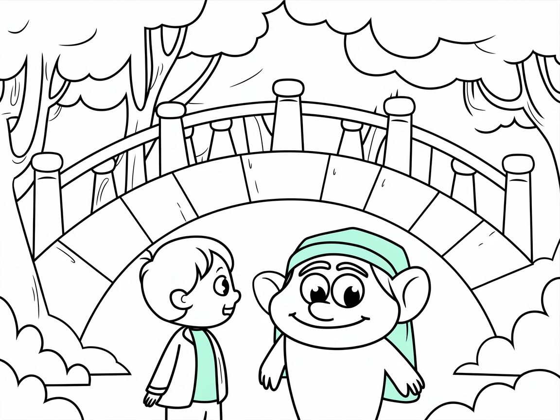 Cross a Storybook Bridge with a New Friend