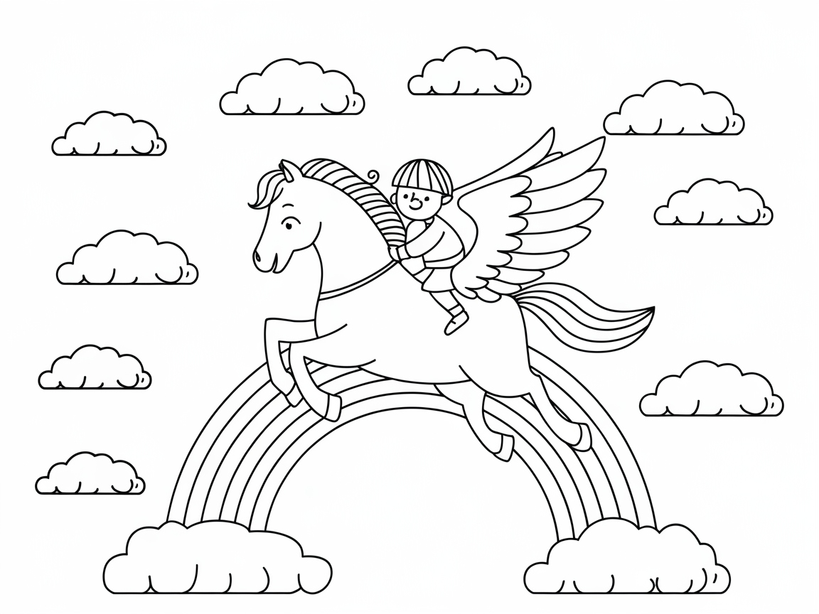 Fly High with a Winged Horse Adventure