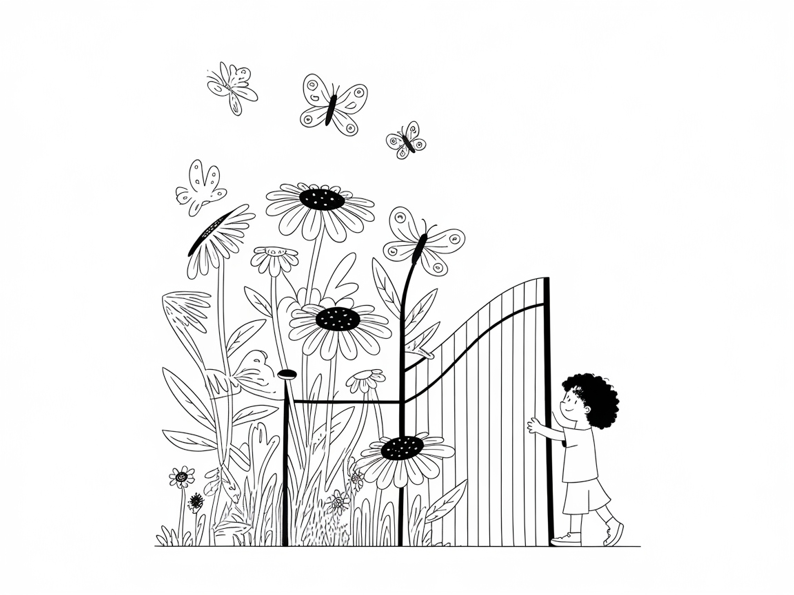 Open the Gate to a Magical Garden Adventure