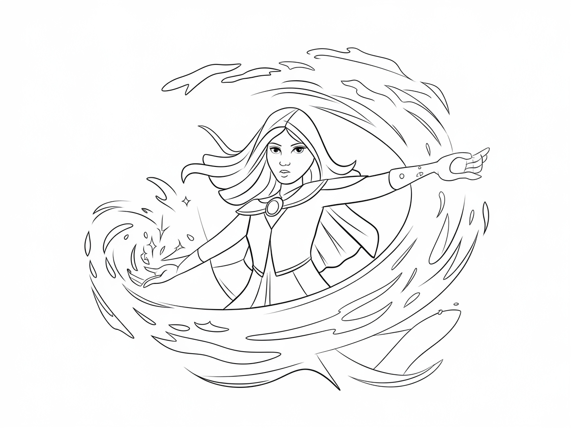 Harness the Magic with This Enchanting Sorceress