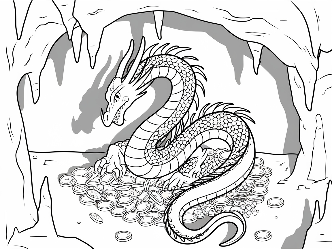 Dragon Guardian of the Treasure Cave