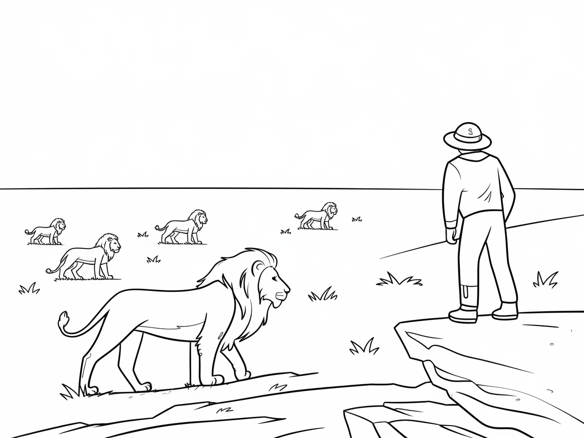 Embark on a Safari Adventure with Majestic Lions