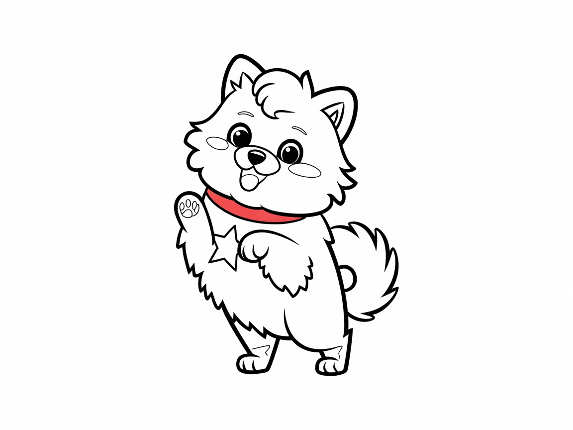 Playful Pup Ready for Fun