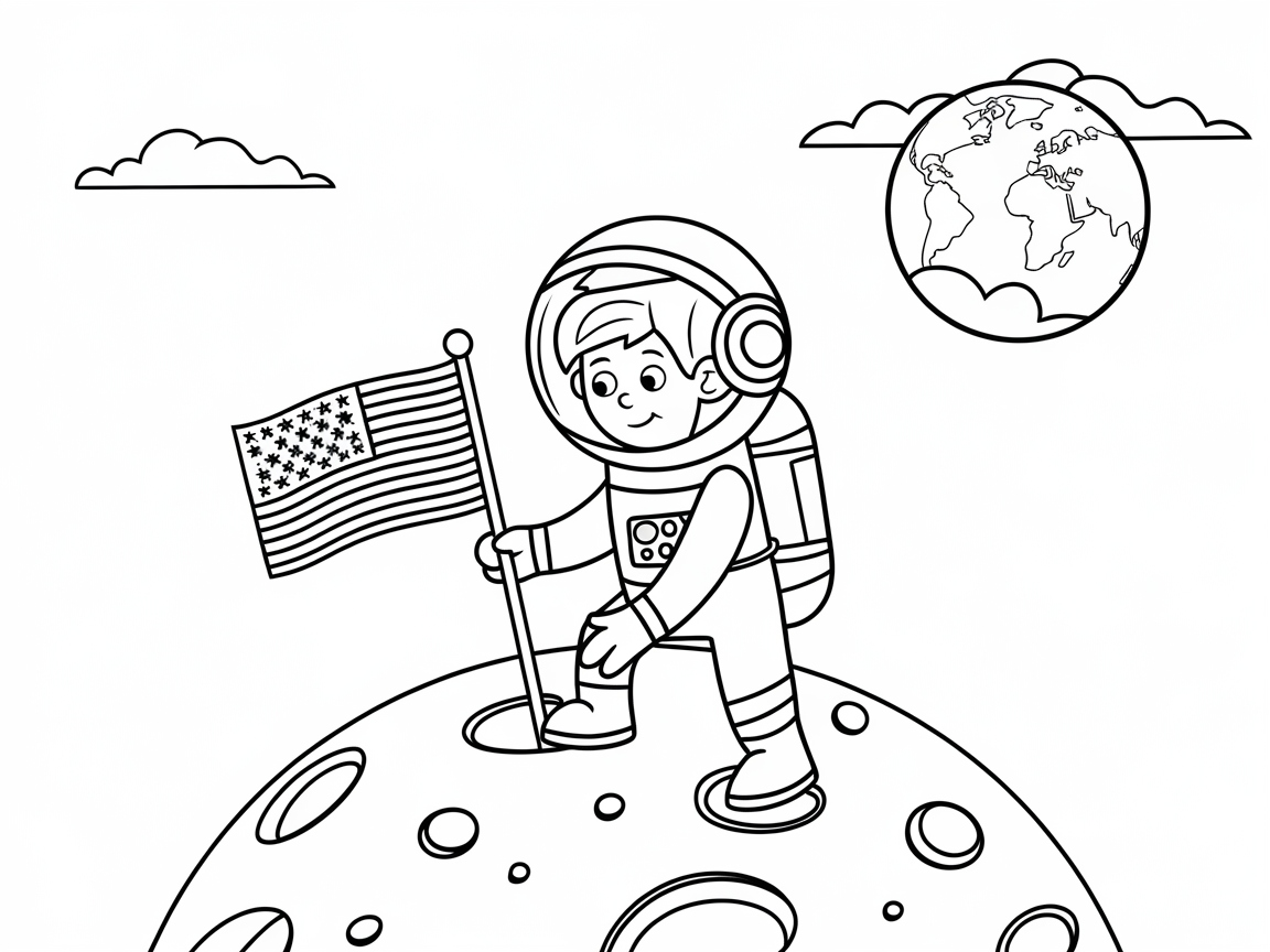 Blast Off on a Moon Landing Adventure