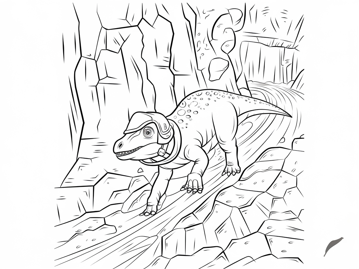 Racing Raptor: Adventure in the Rocky Canyon