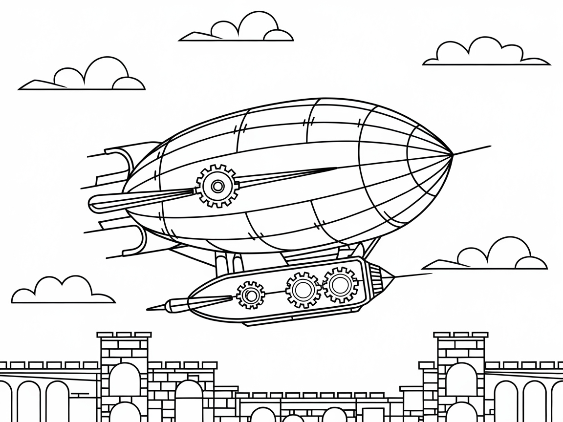 Soar into Steampunk Skies with This Airship Adventure