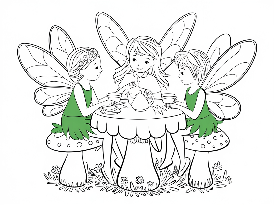 Join the Fairies for an Enchanting Tea Party