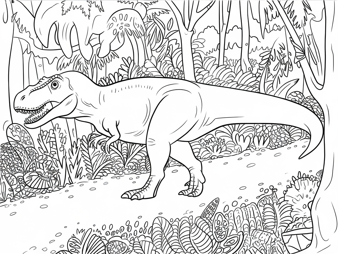 Explore the Jurassic Jungle With This T-Rex Adventure