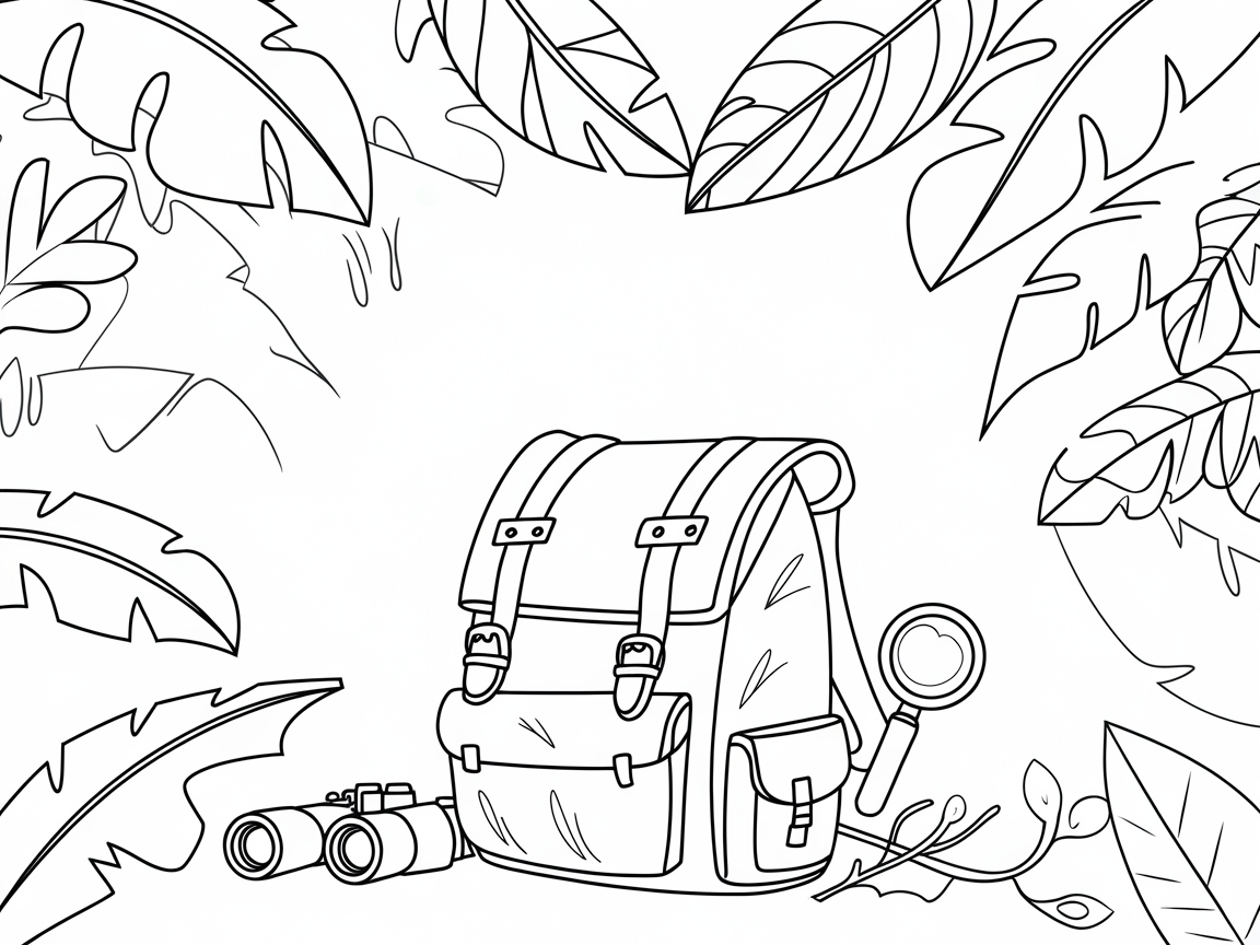 Adventure Awaits: Jungle Explorer Backpack