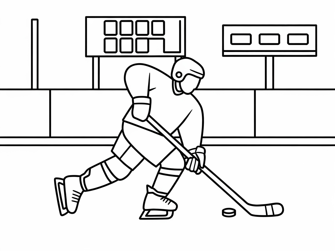 Score Big with This Exciting Hockey Scene