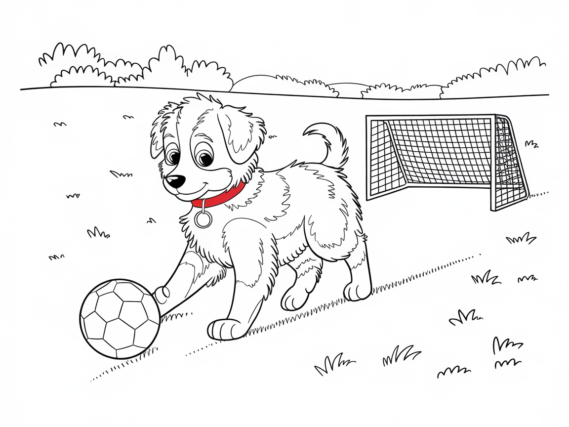 Score Big with This Soccer-Loving Aussie Pup