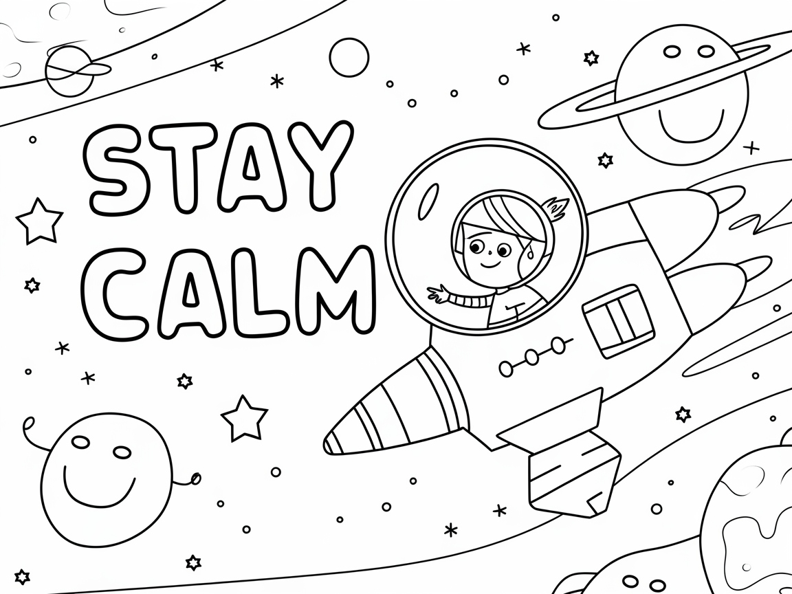 Exploring Space with a Calm Mindset
