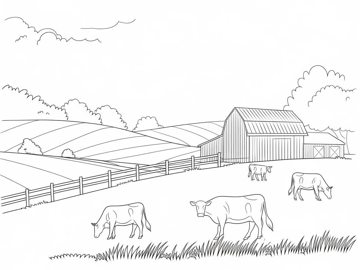 Create Your Own Peaceful Farm Scene