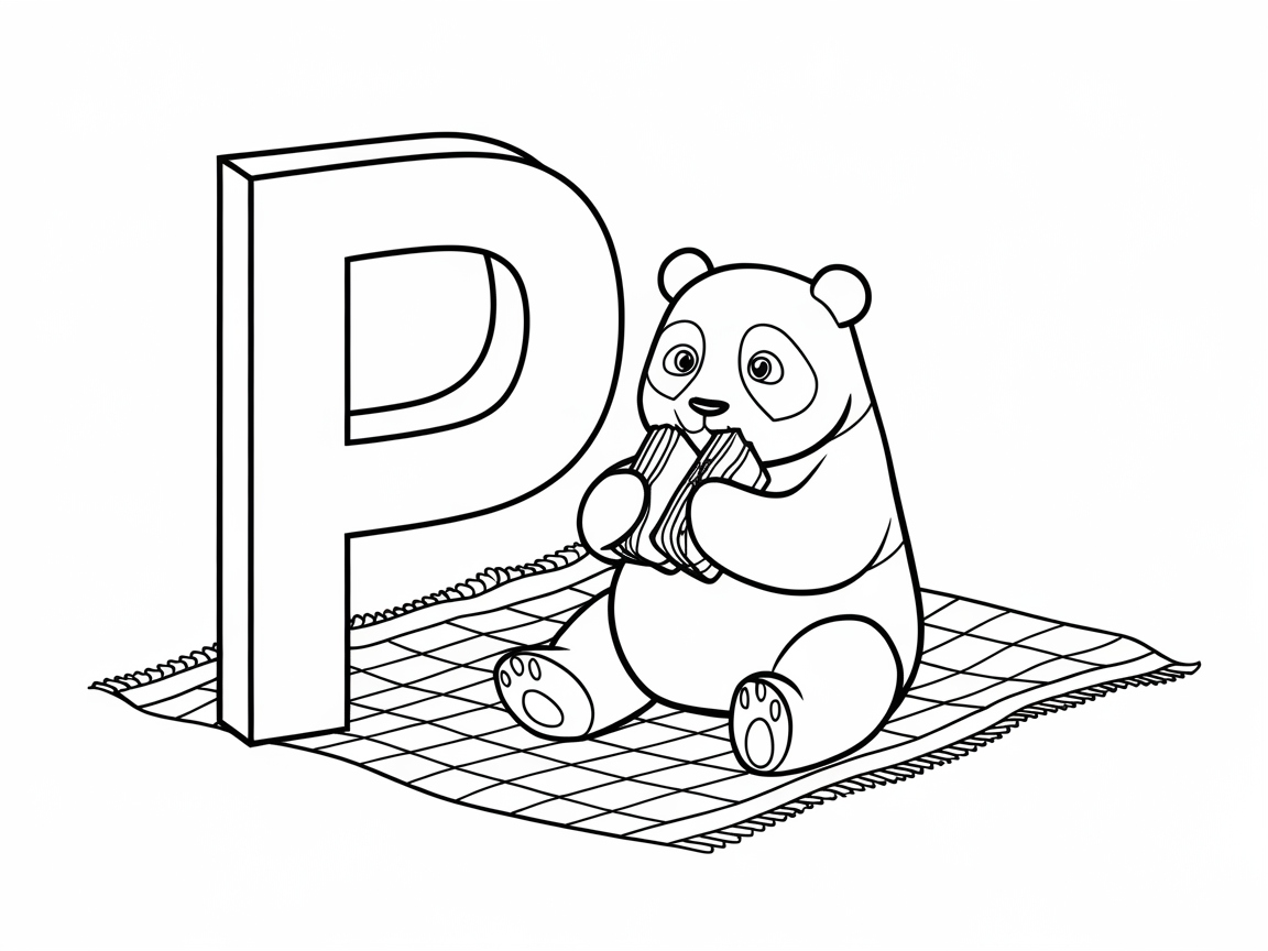 Picnic Panda: P is Perfectly Playful