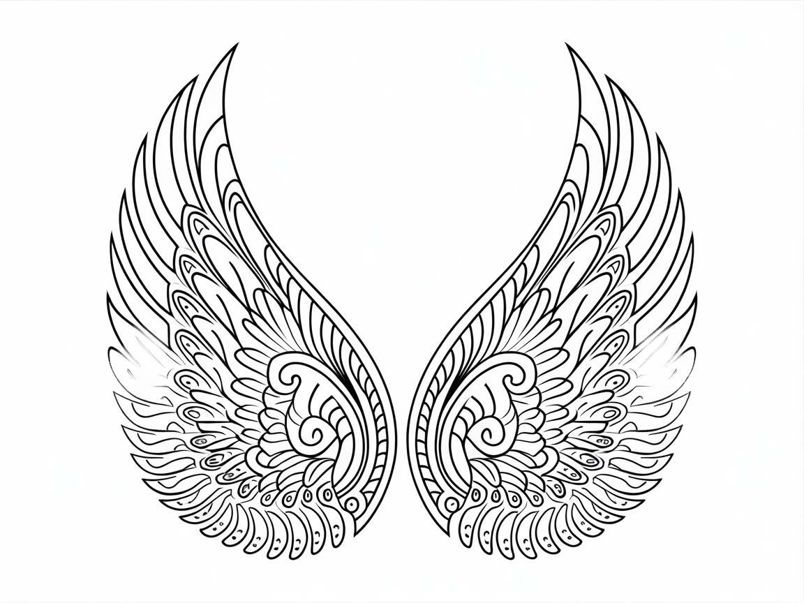Embrace the Intricacy of Angel Wings