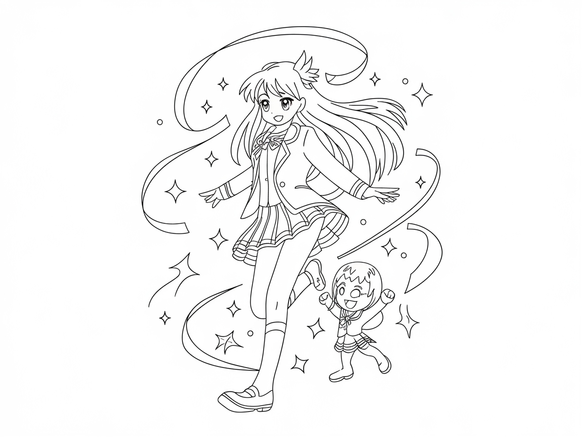 Whimsical Anime Adventure Awaits