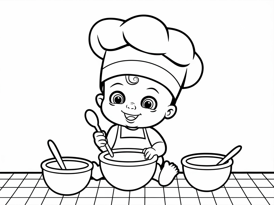Little Chef in the Making: Baby