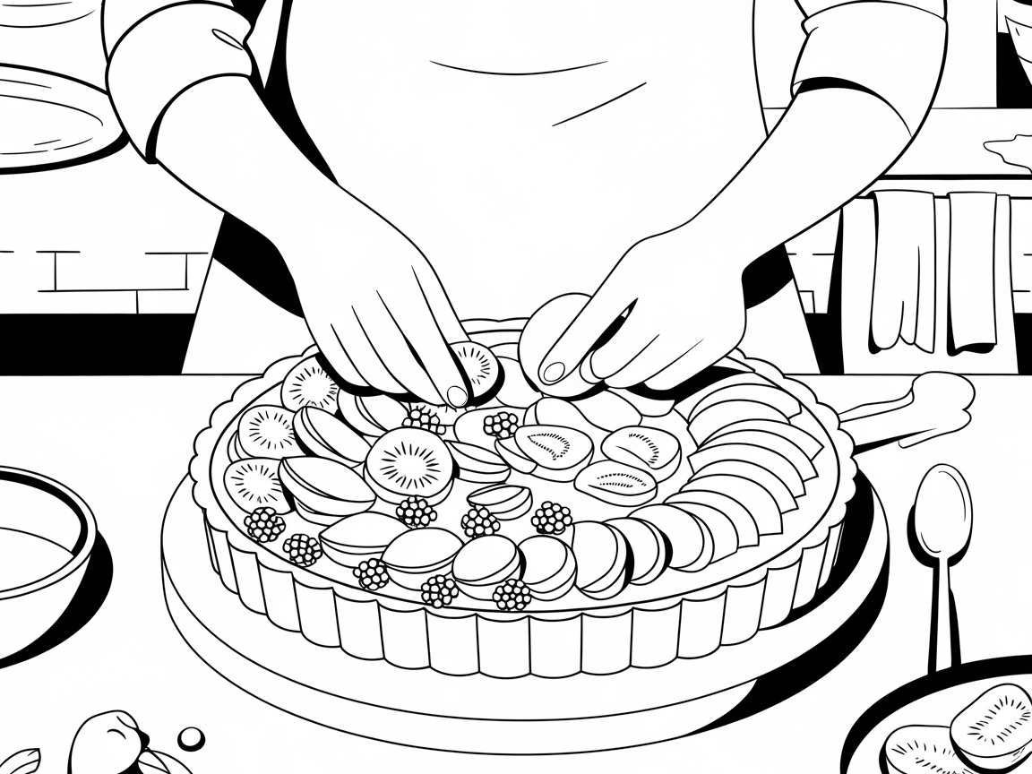 Create a Colorful Fruit Tart Masterpiece