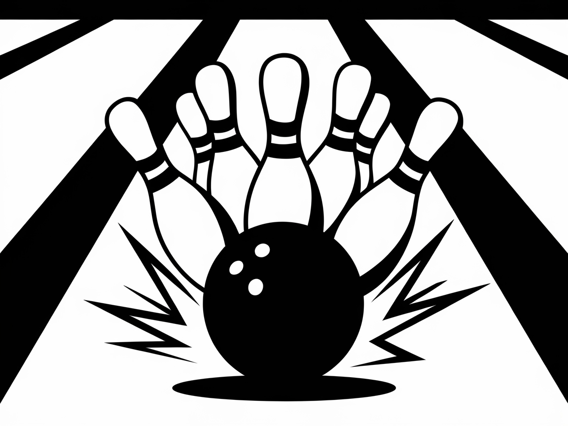 Strike It Rich with This Bowling Scene