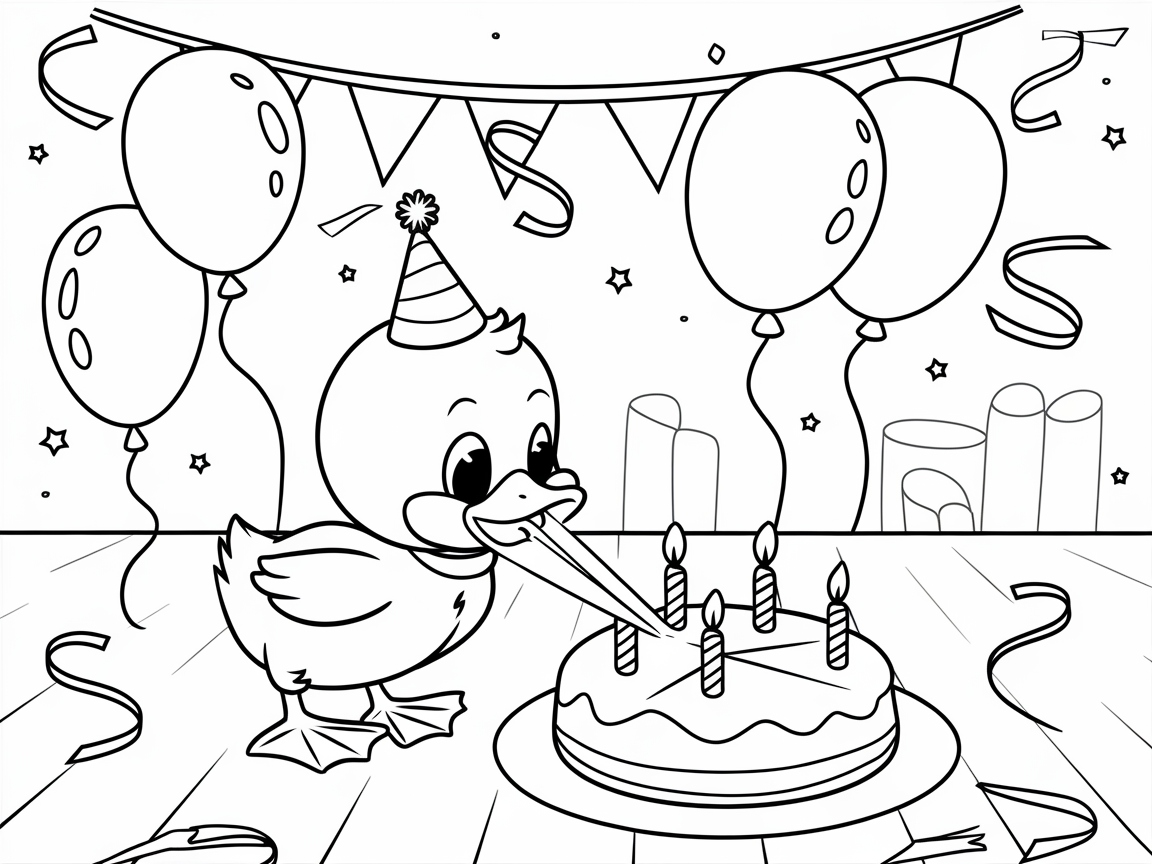 Celebrate Good Times with This Birthday Duckling
