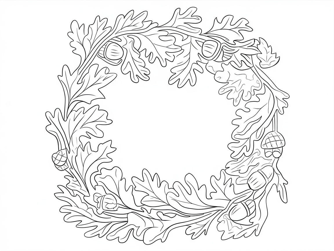 Create Your Own Autumn Acorn Wreath