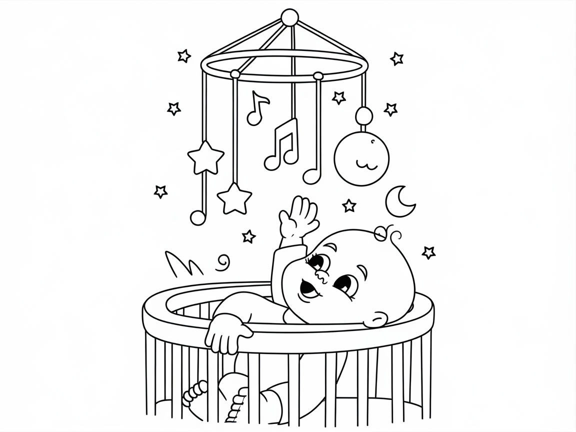 Dreamy Mobile: Baby