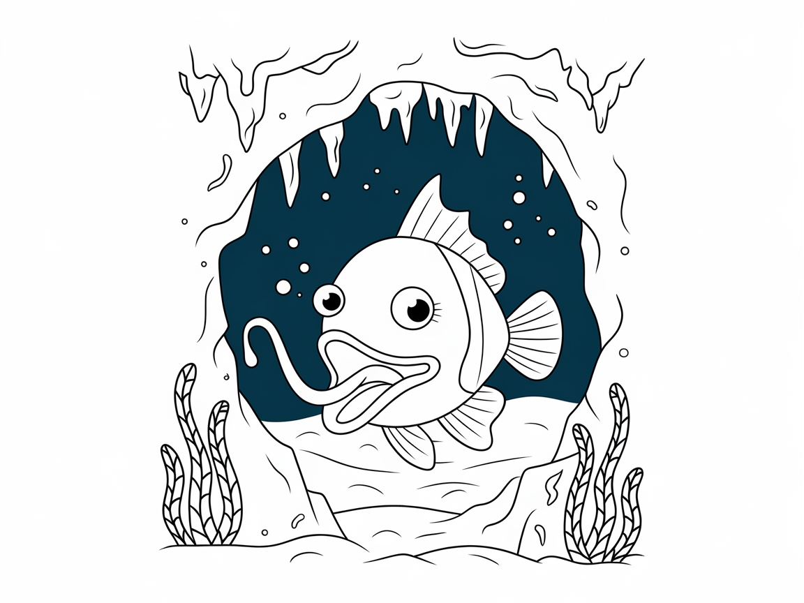 Discover the Depths With This Cave-Dwelling Angler Fish