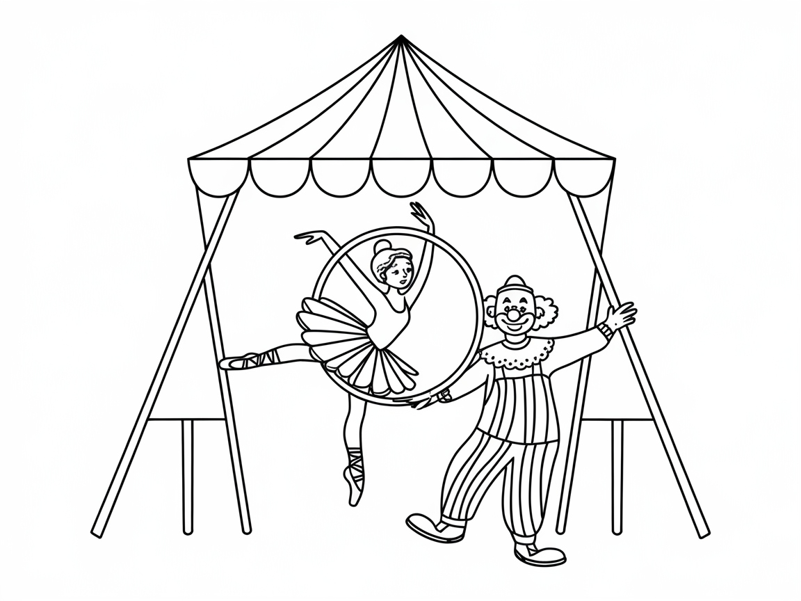 Step Right Up for This Circus Ballerina Extravaganza