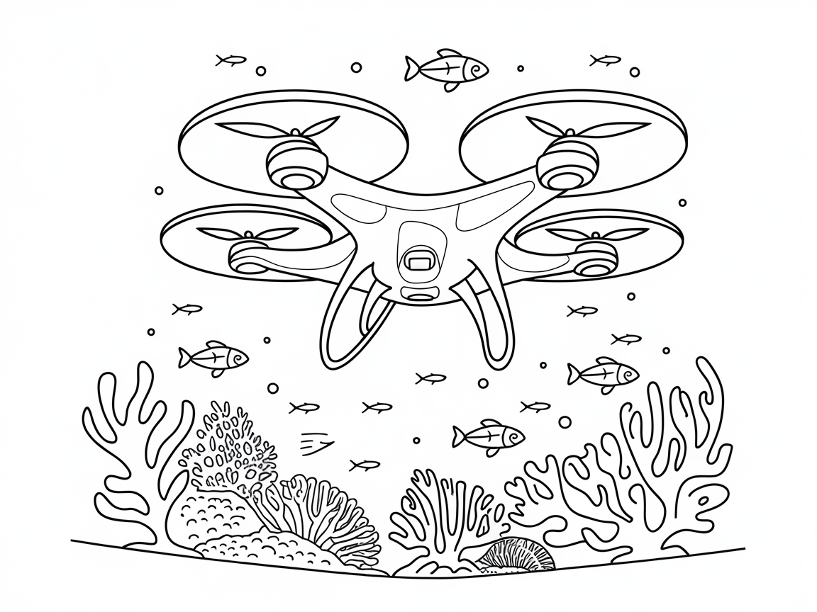 Explore the Deep With an Underwater Drone Adventure