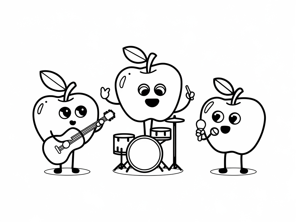Rock Out with These Musical Apples