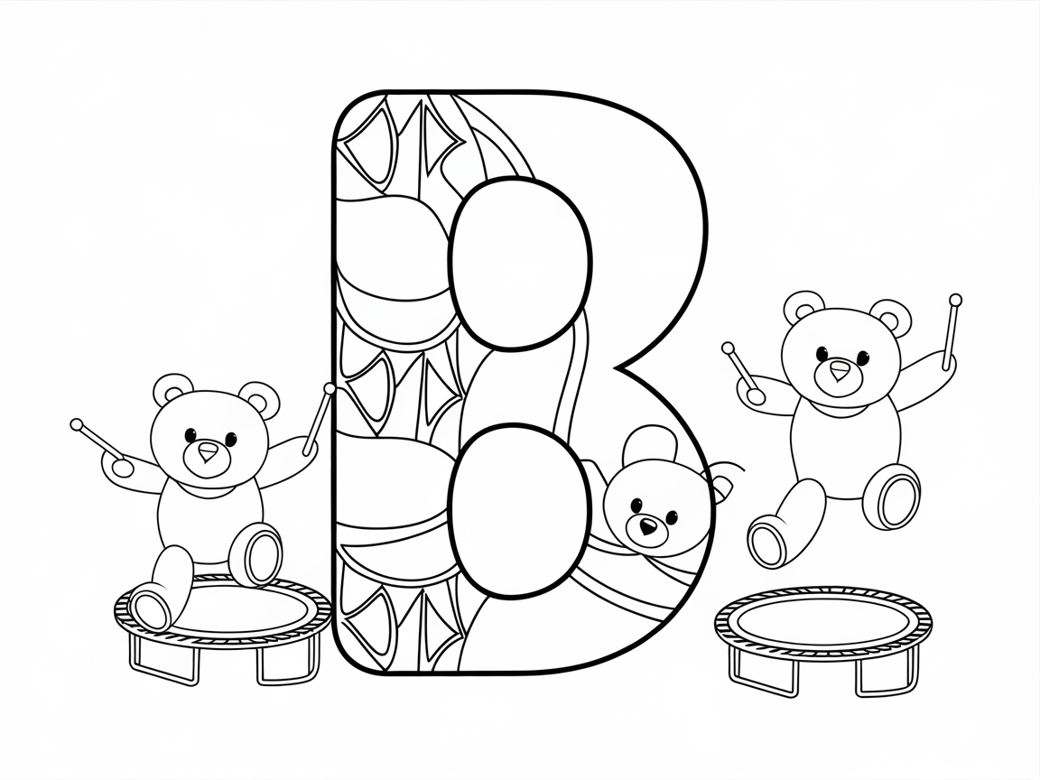 Bouncing Bears Bring Alphabet Fun to Life