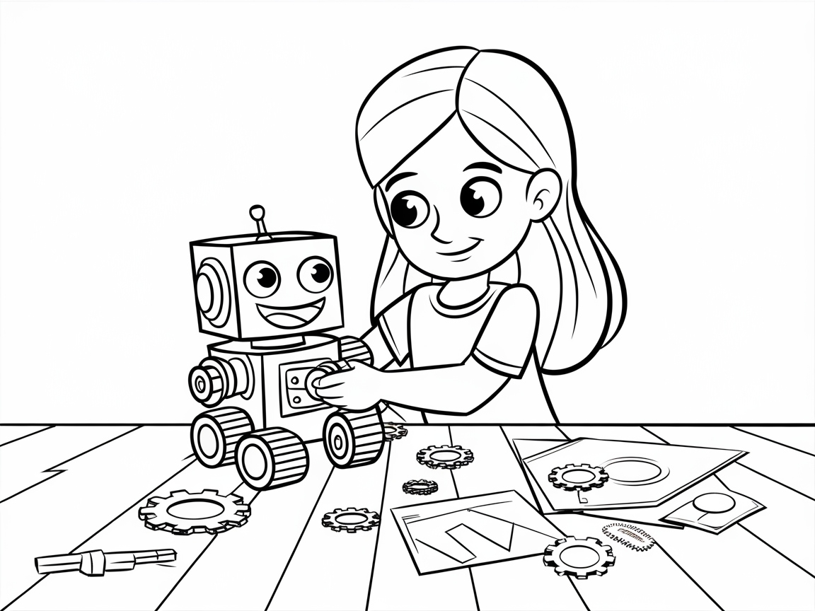 Get Creative with This Cute Robot Friend