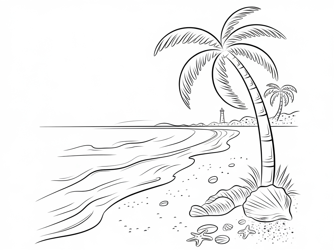 Relax with This Serene Beach Scene