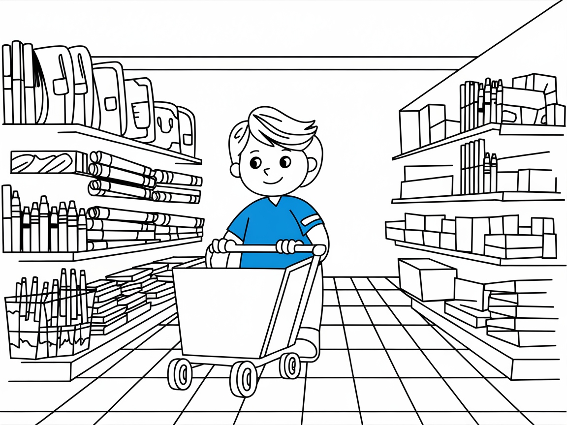 School Supply Shopping Adventure