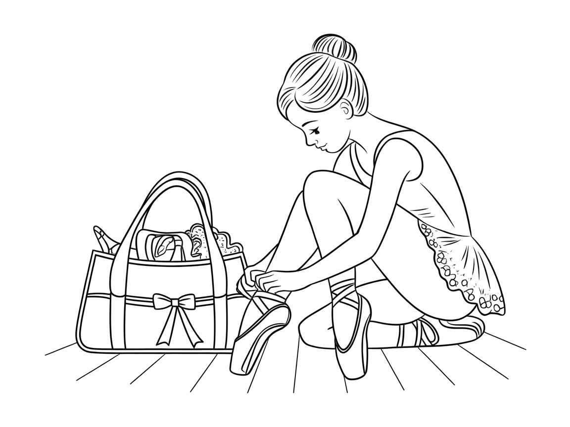 Get Ready for Stage Time With This Ballerina Prep Scene