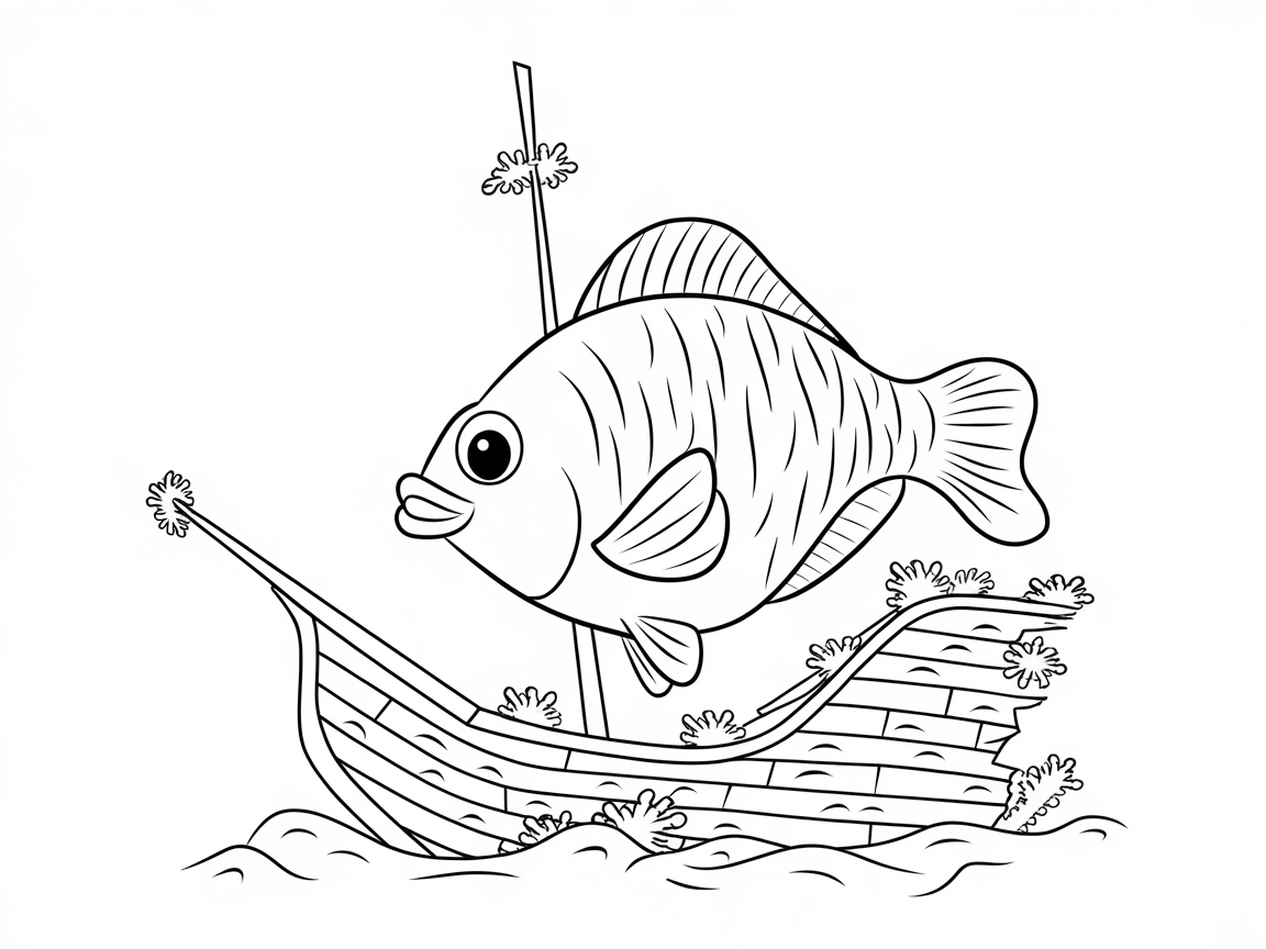 Set Sail With This Shipwrecked Fish Adventure