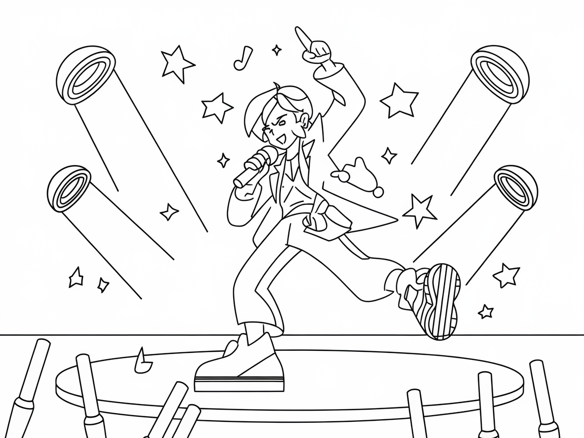 Rock the Stage with This Anime Idol