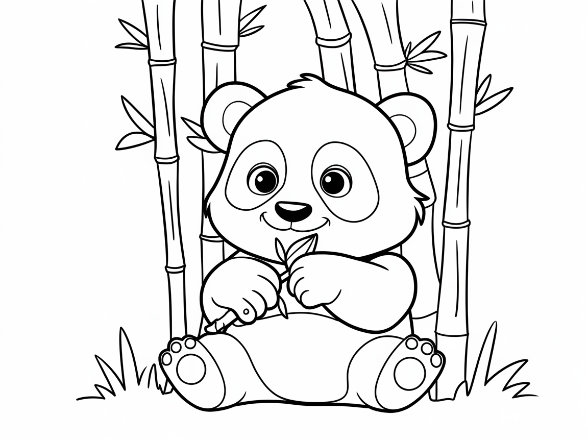 Cute Baby Panda