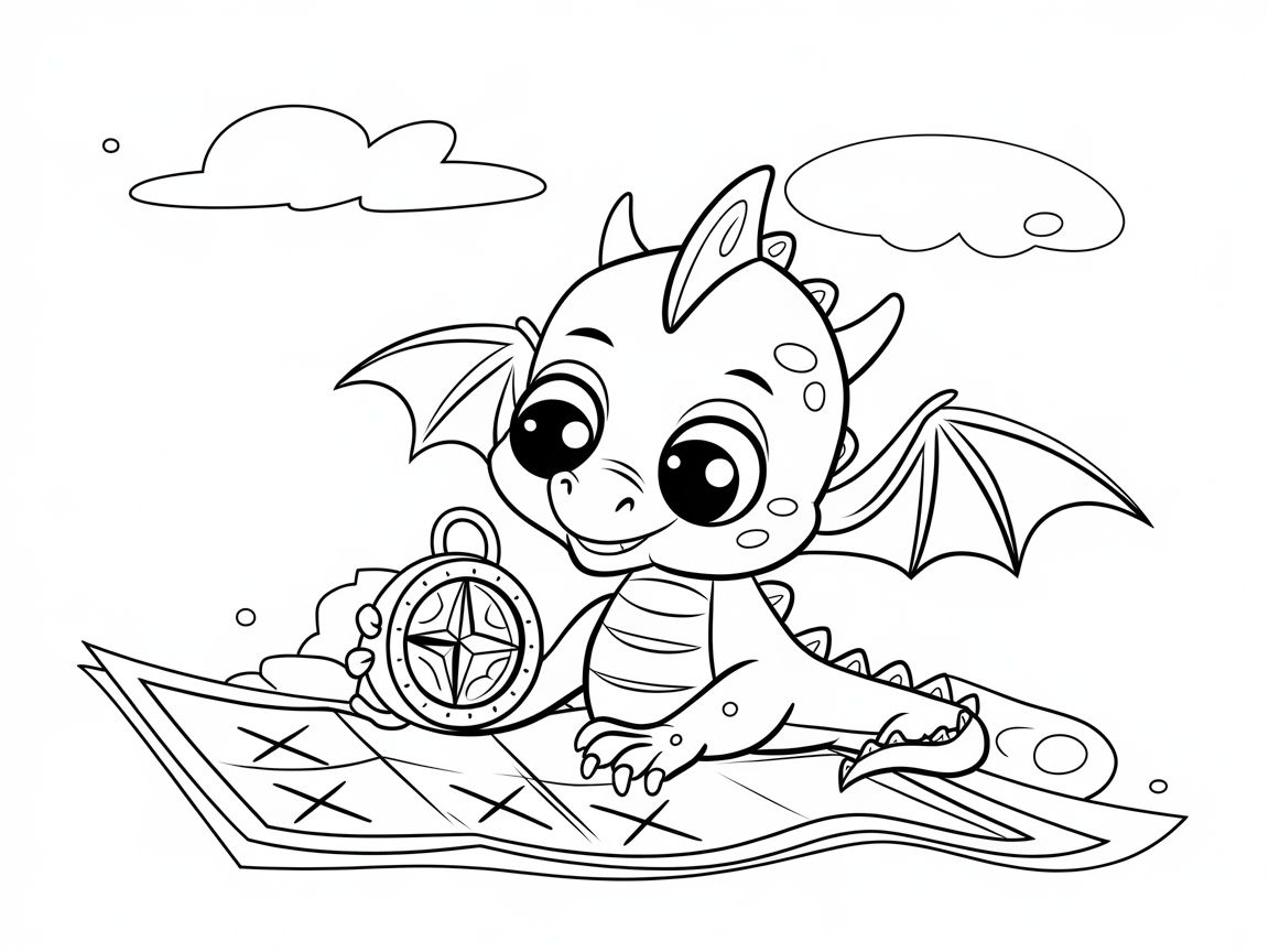 Adventure Awaits: Baby Dragon Treasure Hunt