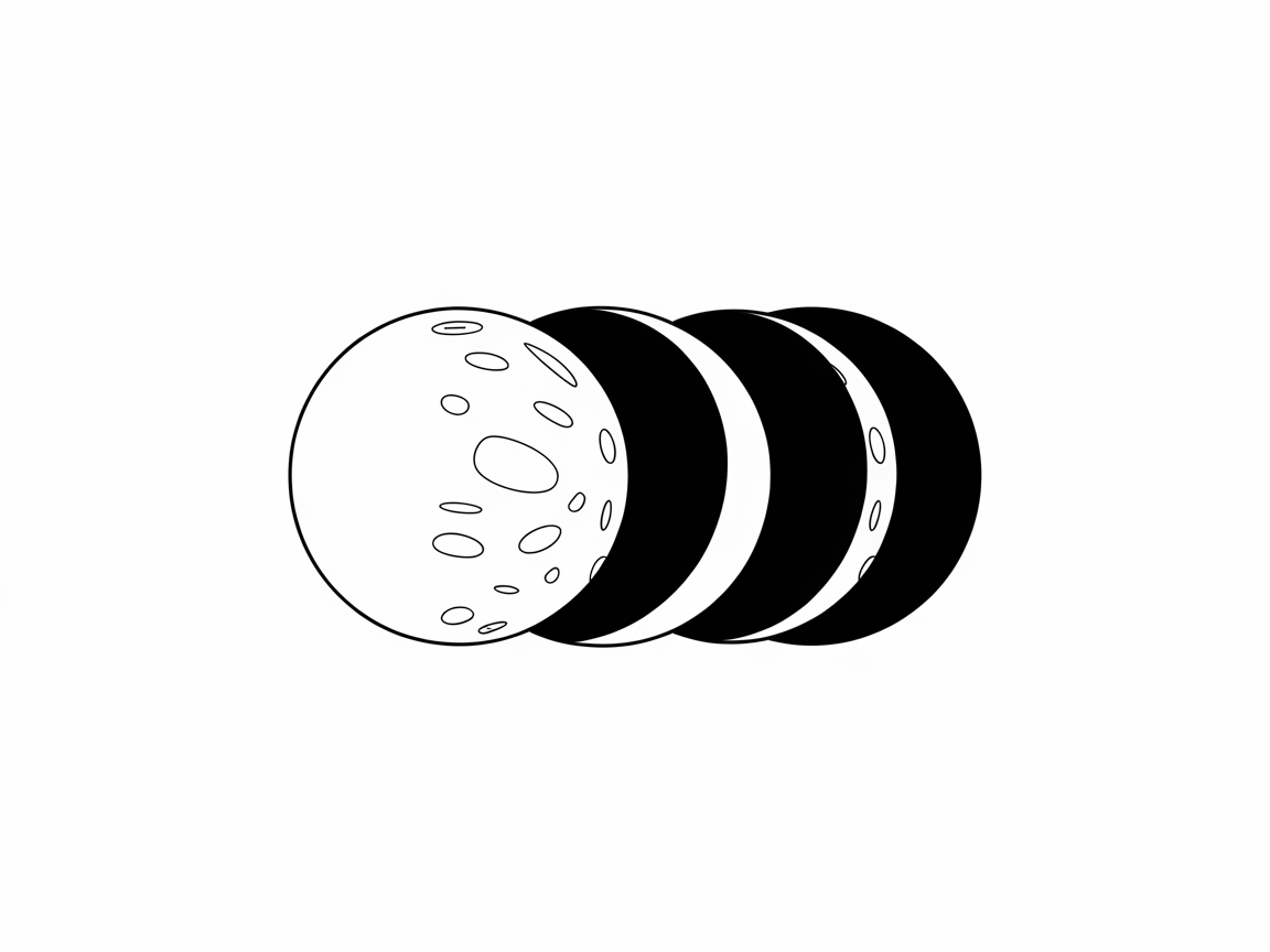 Explore Lunar Phases with This Moon Cycle Page