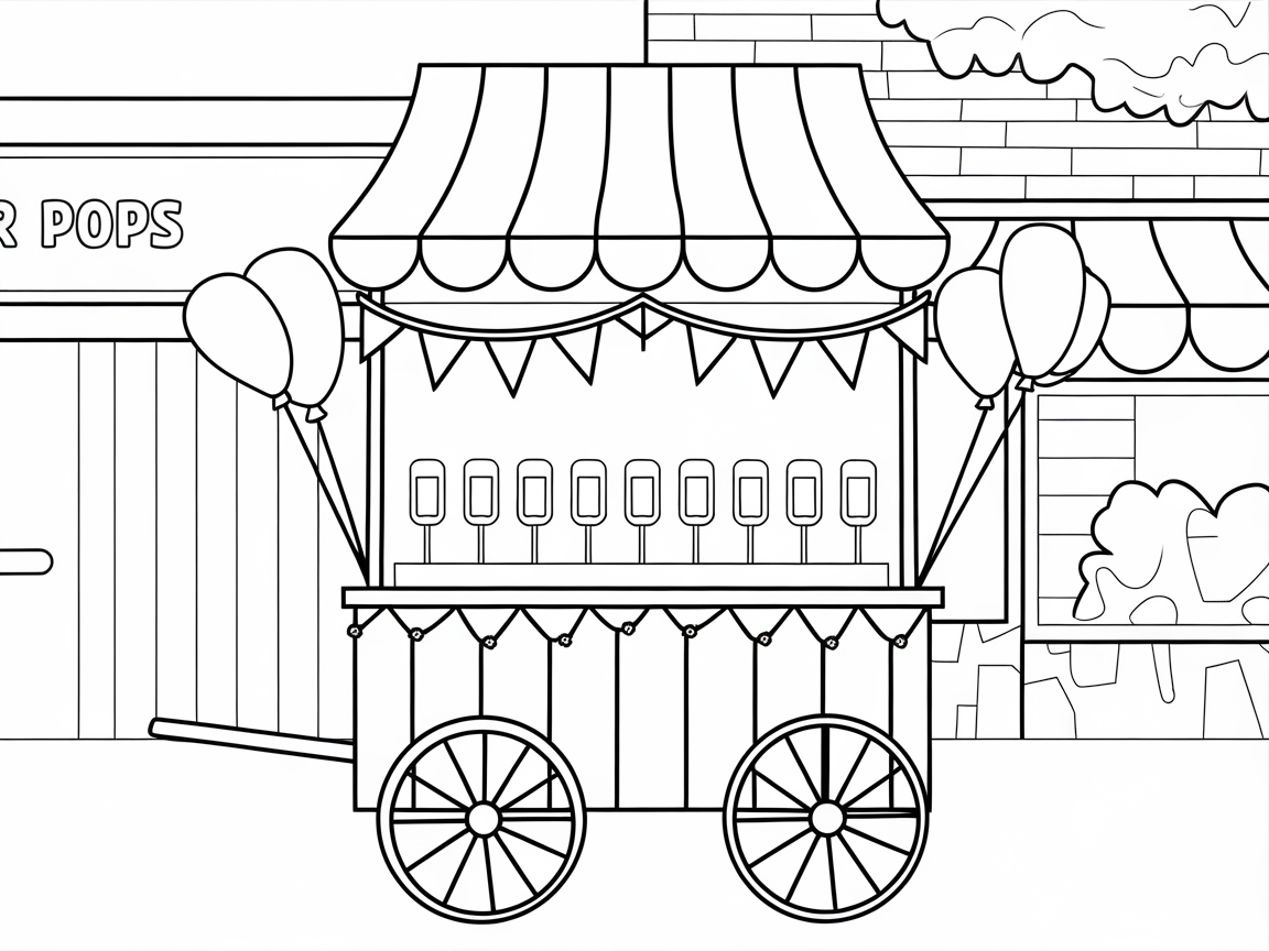 Brighten Your Day with This Carnival Cider Stand