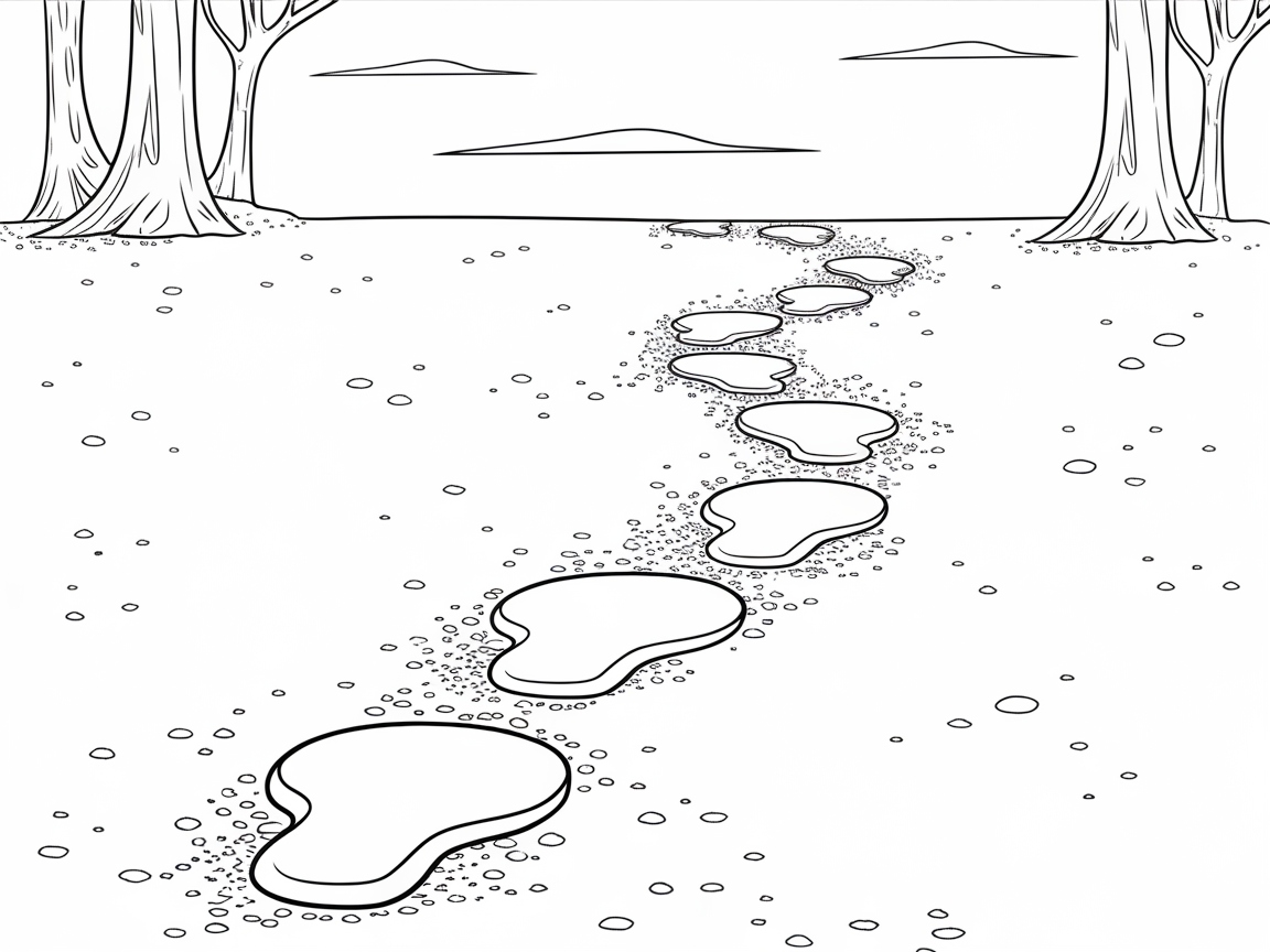 Follow the Elephant Footprints Through the Savanna