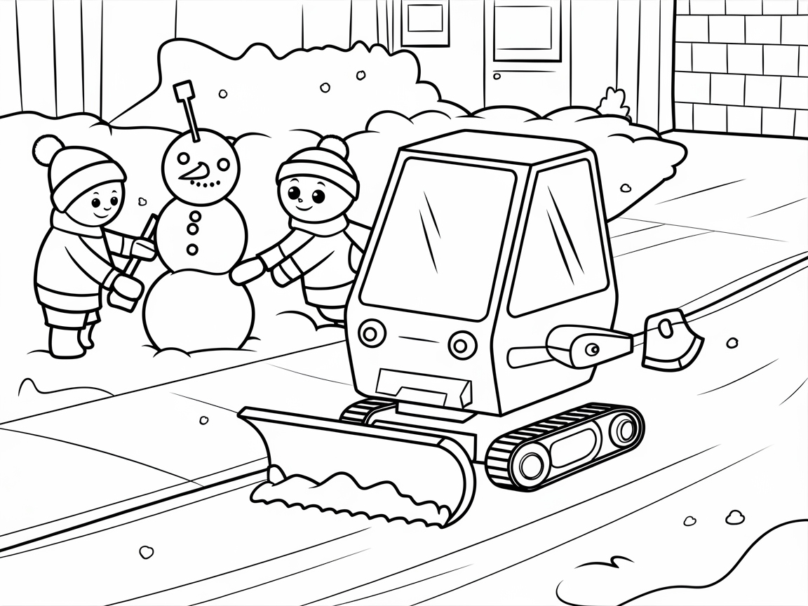 Join in the Snow Fun With This Robot Snowplow
