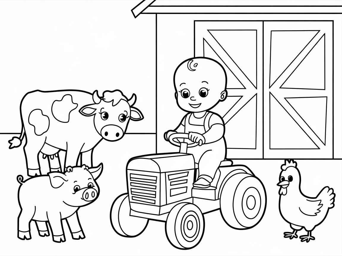 Farmyard Fun: Baby