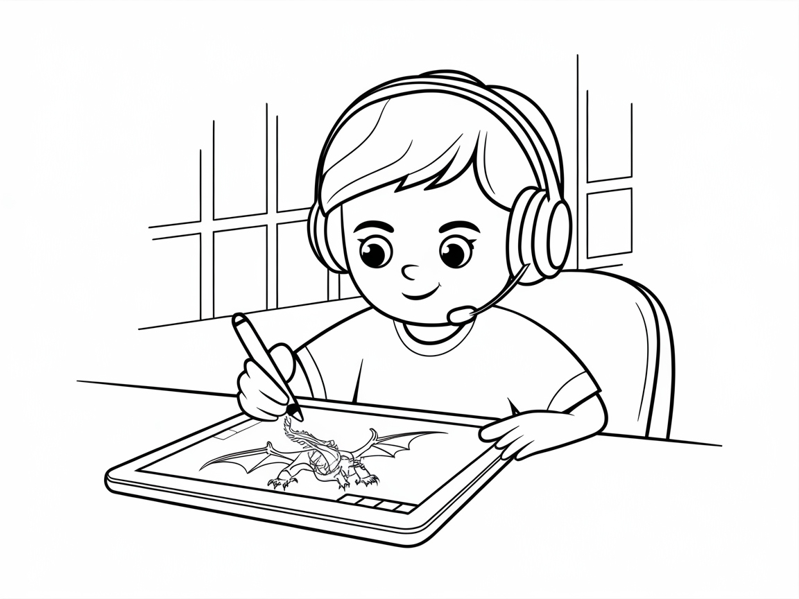 Bring This Digital Artist to Life with Color