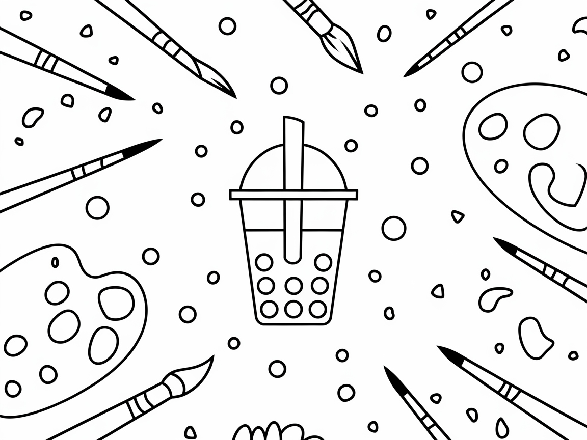 Creative Boba Artist